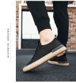 Men's shoes 2024 new sneaker casual cloth shoes for men breathable board canvas sneakers for men.