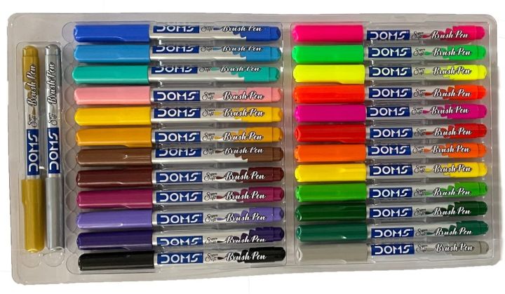 Doms%20Brush%20Pens%20Set%20of%2026%20Shade%20and%2014%20shade%20for%20students%20and%20Artists%20-%20Image%202