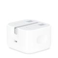 Apple 20W USB-C Power Adapter A2344 3 Pin Fast Charger Type-C Folding Pins for iPhone 15, 16, 17, iPad 12 Months Warranty. 