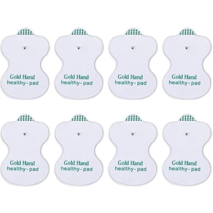 Tens Digital Therapy Machine Electrodes Pads (Pack Of 8) Electrotherapy