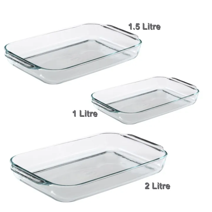 Fenix%20%20Oven%20Proof%20Glass%20Serving%20Dish-%20Transparent%203%20Pcs%20Set.%20Oven%20Use%20And%20Serving%20Dish%20And%20Bakeware.%20-%20Image%203