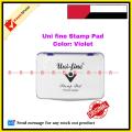 Uni fine Stamp Pad Premier Quality Black or Violet. 