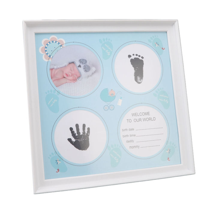 Baby%20Handprint%20Footprint%20Kit,%20Sturdy%20Baby%20Print%20Frame%20Kit%20for%20Newborns%20for%20Wall%20-%20Image%202