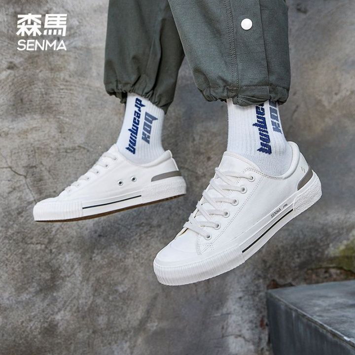 Senma%20Canvas%20Shoes%20Men's%20Summer%20Breathable%20Thin%20Trendy%20All-Match%20Low%20Top%20Black%20White%20Sneakers%20Couple%20Casual%20Shoes%20Women%20-%20Image%207