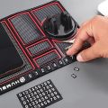 Non-Slip Phone Pad For 4-In-1 Car Parking Number Card Anti-Slip Mat Auto Phone Holder Sticky Anti Slide Dash Phone Mount. 
