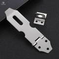 Door Lock Hasp Latch Heavy Duty Safety Padlock Clasp for Shed Door Container.