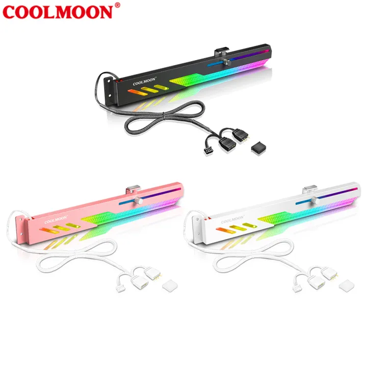 Coolmoon%20Gt8%20Computer%20Video%20Stand%20Horizontal%20Gpu%20Support%205v%20Argb%20Bracket%20Graphics%20Stand%20Gpu%20Holder%20For%20Motherboards%20-%20Image%207
