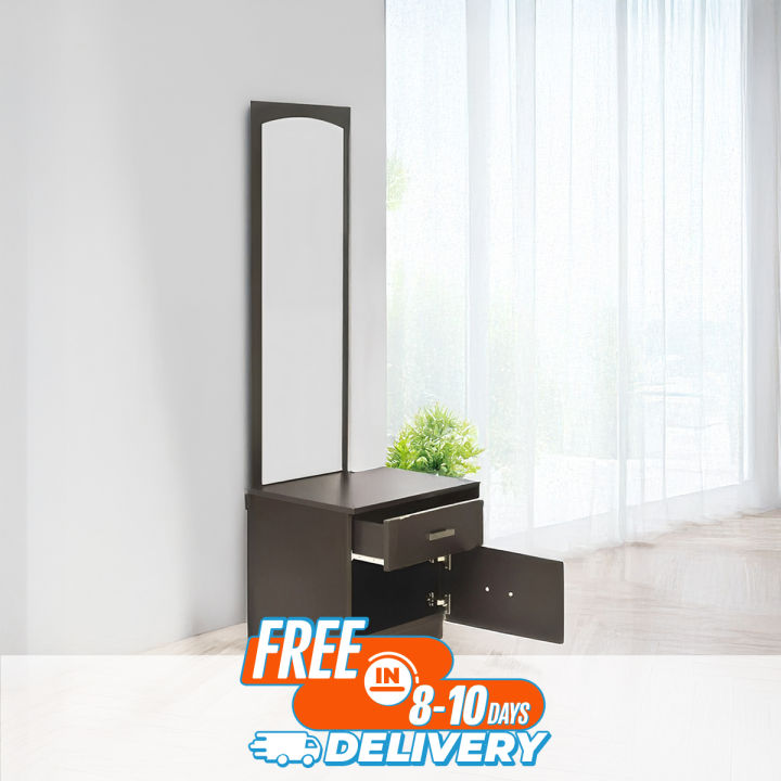 RK Modern Black Dressing Table for Small Space 14*18*67 inches |  Daraz.com.bd