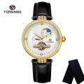 FORSINING Women Wristwatch Classic Female Clock Top Brand Luxury Black Automatic Mechanical Waterproof Classic Ladies Watch 8211. 