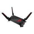 ASUS ROG Rapture GT-AX6000 Dual-Band WiFi 6 (802.11ax) Gaming Router, Dual 2.5G ports, enhanced hardware, WAN aggregation, VPN Fusion, Triple-Level Game Acceleration, free network security and AiMesh support. 