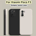 Original For Xiaomi Poco F3 Silicone Full Cover Case Antifouling Phone Case Cover.