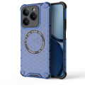 For Realme C61 4G Case Honeycomb MagSafe Shockproof Camera Protection Back Cover realmec61 casing. 