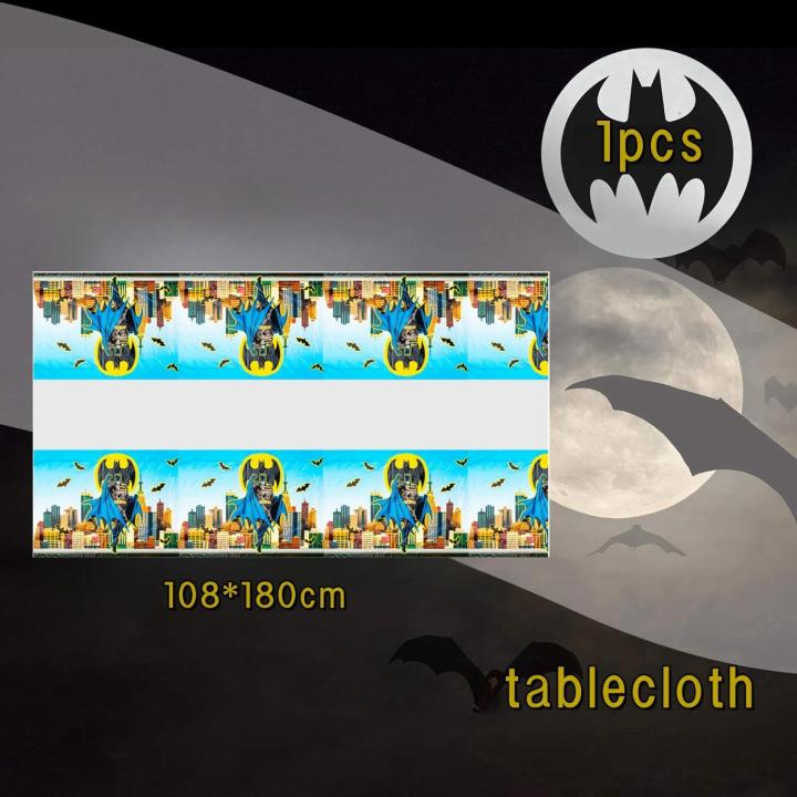 Bat%20Man%20Birthday%20Party%20Decoration%20Disposable%20Tableware%20Tablecloth%20Cup%20Plate%20Superhero%20Balloons%20Baby%20Shower%20Boys%20Party%20Supplies%20MuXiaRe%20-%20Image%205