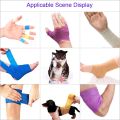 White Colorful Sport Self Adhesive Elastic Bandage Wrap Tape 4.8m Elastoplast For Knee Support Pads Finger Ankle Palm Shoulder.