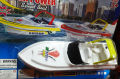 High Speed Electric Boat Plastic Children Toys Speedboat Water Play Gift For Kids. 
