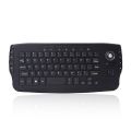 Jomaa 2.4G Wireless Trackball Keyboard with Trackball and Scroll Wheel Mini USB Keyboard for Laptop TV Box Computer.