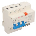 Overload Circuit Breaker, Circuit Breaker Fault Tripping Indication 3P 63A 220V for Power Distribution Protection. 