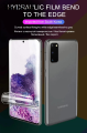 Smalshop Samsung Galaxy S25 S24 S23 S22 S21 Ultra Plus + S25Edge S25FE S24FE S23FE S21FE S20FE 5G Hydrogel Film Clear Screen Protector Full Coverage Anti-Scratch High Sensitivity Soft Protective Film. 