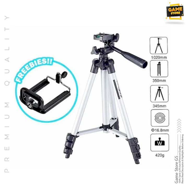 Daraz Cell Phone Camera Stand Buy Mobile Tripod Stand Adapter