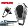 New Metal Foldable Laptop Stand Universal Non-slip Bracket Support for Laptops Mount Holder Feets.