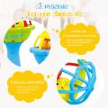 【Yurui】Baby Rattles Toy Soft Plastic Music Hand Toy Early Hand Bell Baby Toys Random Color.