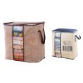 Non-woven Portable Clothes Storage Bag Organizer Closet Organizer For Pillow Quilt Blanket Bedding. 