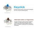 AULA 3 Pin 15mm Blue Mechanical Switch Brown Replacement Spare Parts For Gaming Keyboard Sp1212. 
