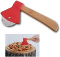 Exclusive Pizza Cutter ( Wooden  Handle ) - 1 Piece. 