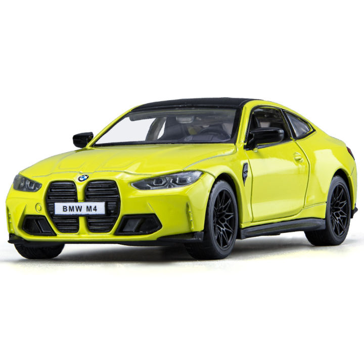 1:32%20BMW%20M4%20IM%20G82%20Supercar%20Alloy%20Car%20Model%20With%20Pull%20Back%20Sound%20Light%20Children%20Gift%20Collection%20Diecast%20Toy%20Model%20MuXiaRe%20-%20Image%202