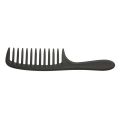 Wide Tooth Comb Detangling Hair Wide Comb Round Teeth Hairdress Comb Carbon Antistatic Comb Pro Salon Dyeing Styling Tools.