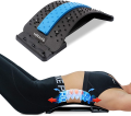 Back Stretcher, Lumbar Back Pain Relief Device, Multi-Level Back Massager Lumbar, Pain Relief for Herniated Disc, Sciatica, Scoliosis, Lower and Upper Back Stretcher Support - Body Massager - Dhaka Shopping Zone.