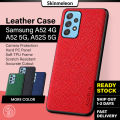 xprmy for Samsung Galaxy A52 A52 5G A52S 5G casing PU leather case soft TPU shockproof slim hard PC camera  phone cover. 