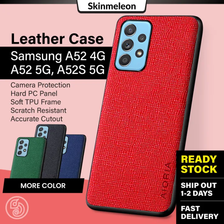xprmy%20for%20Samsung%20Galaxy%20A52%20A52%205G%20A52S%205G%20casing%20PU%20leather%20case%20soft%20TPU%20shockproof%20slim%20hard%20PC%20camera%20%20phone%20cover%20-%20Image%202