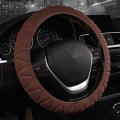 【Alizeker Mall】Car Steering Wheel Cover Braid On The Wheel Handle Plush Set Sponge Protector Auto In Accessories. 