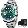 LIGE Top Brand Luxury Fashion Diver Watch Men 30ATM Waterproof Date Clock Sport Watches Mens Quartz Wristwatch Relogio Masculino.