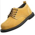 Tire soles low-top labor protection shoes anti-smashing, anti-puncture, penetrating, wear-resistant, anti-scald, electric welding, safety site work shoes for men and women. 