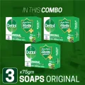 Dettol Soap Original Pack of 3 (75gm X 3), Bathing Bar Soap with protection from 99.99% illness-causing germs.