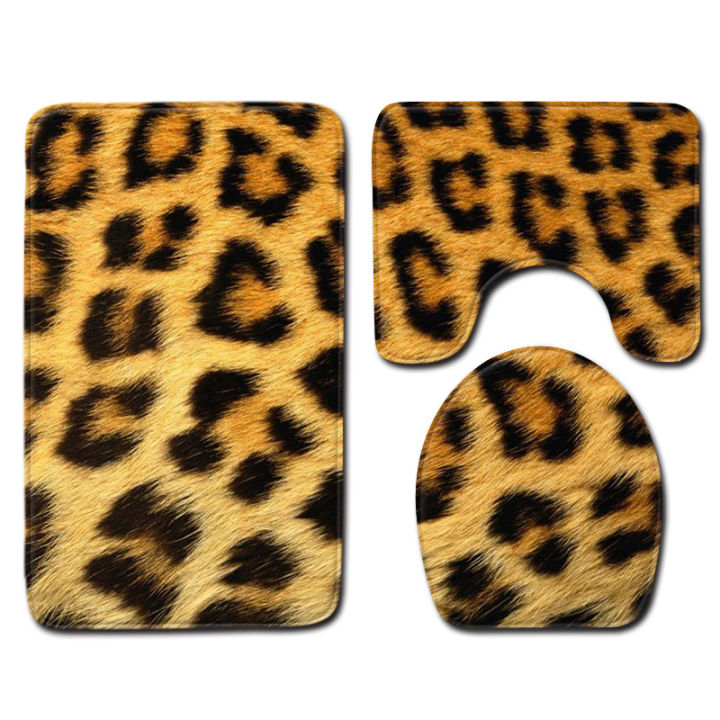 Animal%20print,%20skin%20pattern,%20leopard%20print,%20tiger%20print,%20toilet%20carpet,%20three-piece%20bathroom%20anti-slip%20mat,%20to%20figure%20the%20foot%20mat,%20cross-border%20delivery%20-%20Image%207