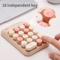 【Limited Time Only】 MOFII Numeric Keypad,Colorful Retro Mini Portable Numeric Keypad,2.4G External Keyboard for Computer,.