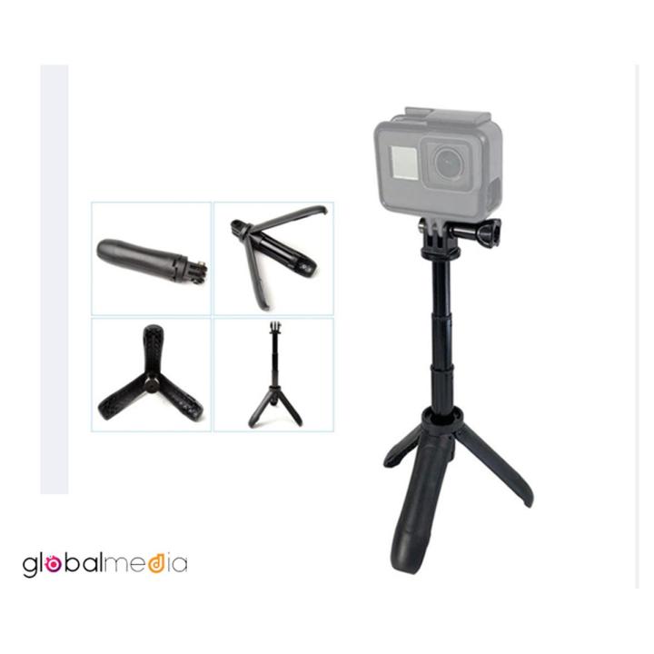 MP-3 Mini Selfie Stick Tripod Extendable Monopod Mount SHORTY for Action  Camera