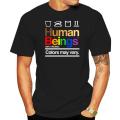 Human Beings Colors May Vary T-Shirt Men Fashionable Casual T Shirt Cotton T Shirts Printed Happy New Year. 