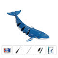 B4 Remote Control Whale Simulation Water Boat Summer Electric Shark Diving Spray Boat Toys For Boys Gifts. 