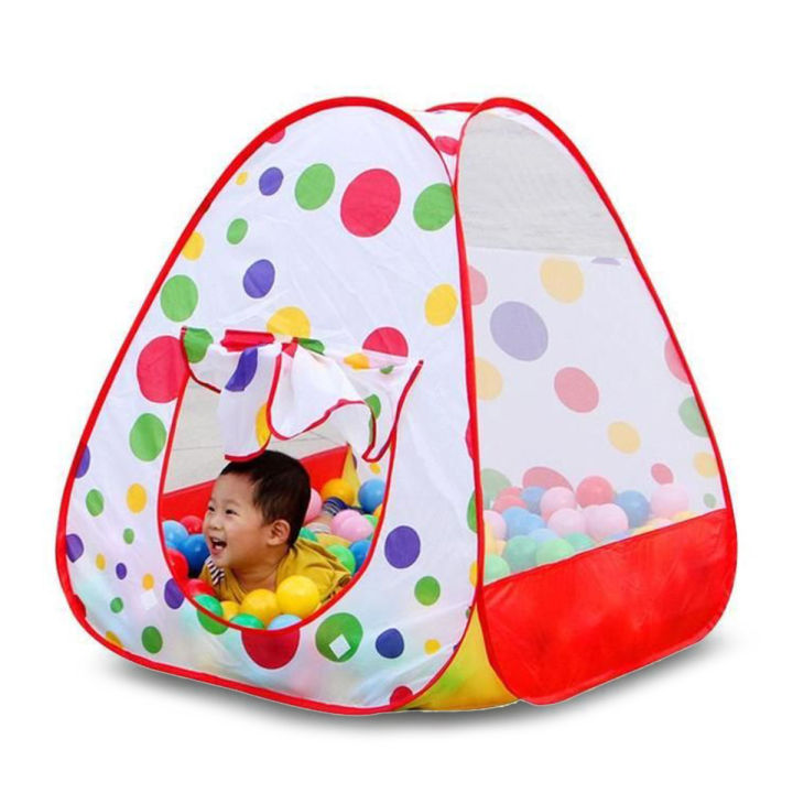 Baby%20Tent%20Play%20House%20for%20Kids%20With%2050%20pcs%20plastic%20balls%20-%20Image%205