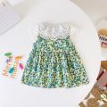 (New) summer Princess baby girls lace dress sleepveless cute cotton toddler kids girls dresses casaul. 