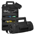 Tool Roll Up Bag, Roll Tool Organizer with 3 Detachable Pouches. 