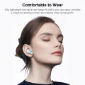 (New)Lenovo LP40 True Wireless Headphones BT 5.1 Mini Earbuds Sweatproof Sport Headset Touch Control In-ear Earphones with Mic.