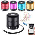 WS 887 Wireless Bluetooth Speaker TF, USB, FM, AUX Portable Music Mini Speaker - Bluetooth Speaker By  Gadget Shop. 