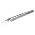 Tweezer RT-14SA LONG CURVED TIP Precision Tweezers Curved Tweezers Tools Professional Tweezers TW-14S Stainless Steel Curve Tweezers. 