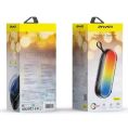 Awei KA2 Portable Outdoor Speaker TWS 10W Bluetooth 5.3 RGB Light Support FM/USB/AUX/TF Card 3D Surround Sound.