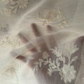 chiffon embroidery gauze curtain curtain wedding dress fabric wholesale cotton sand floral towel embroidery mesh lace. 